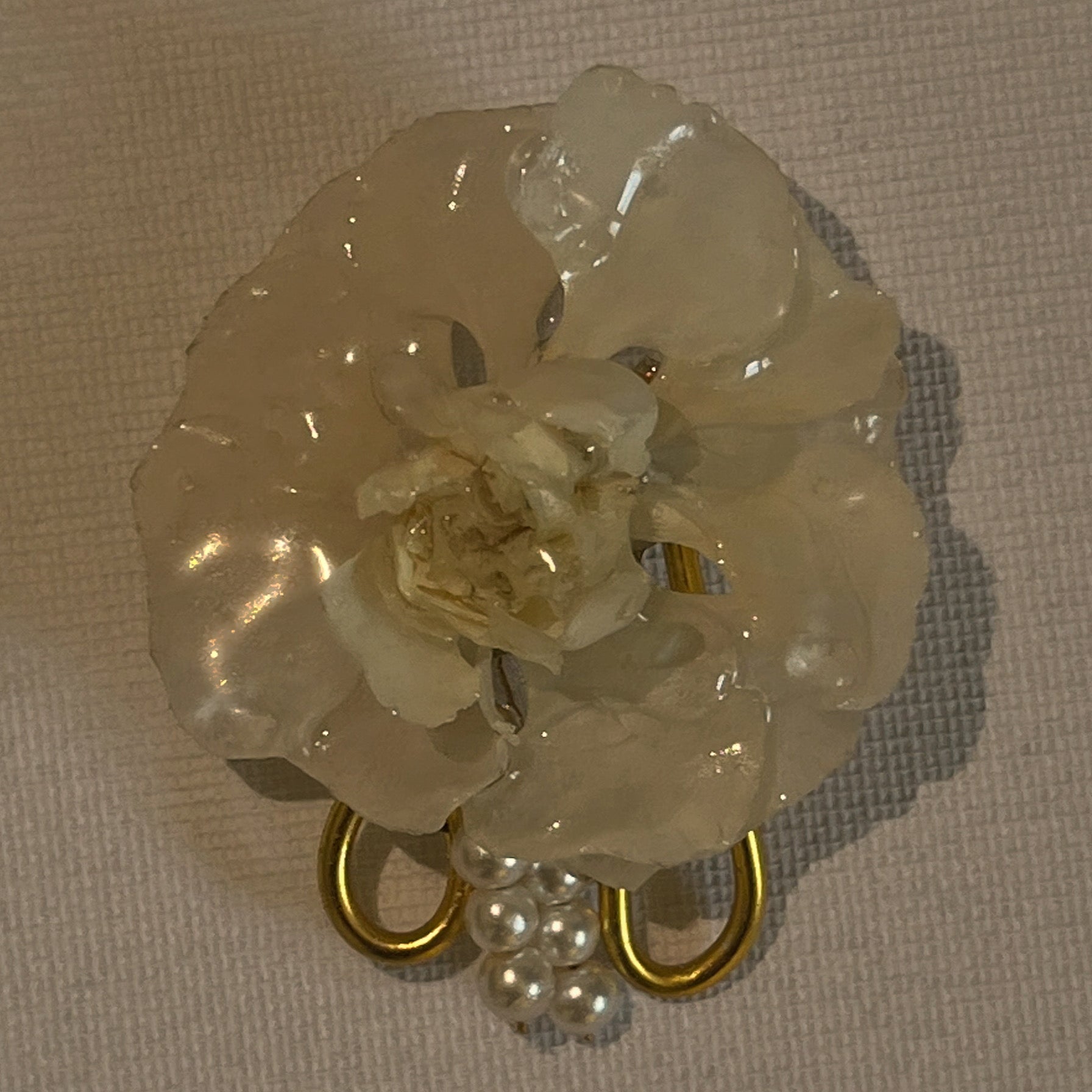 Preserved Floral Brooch
