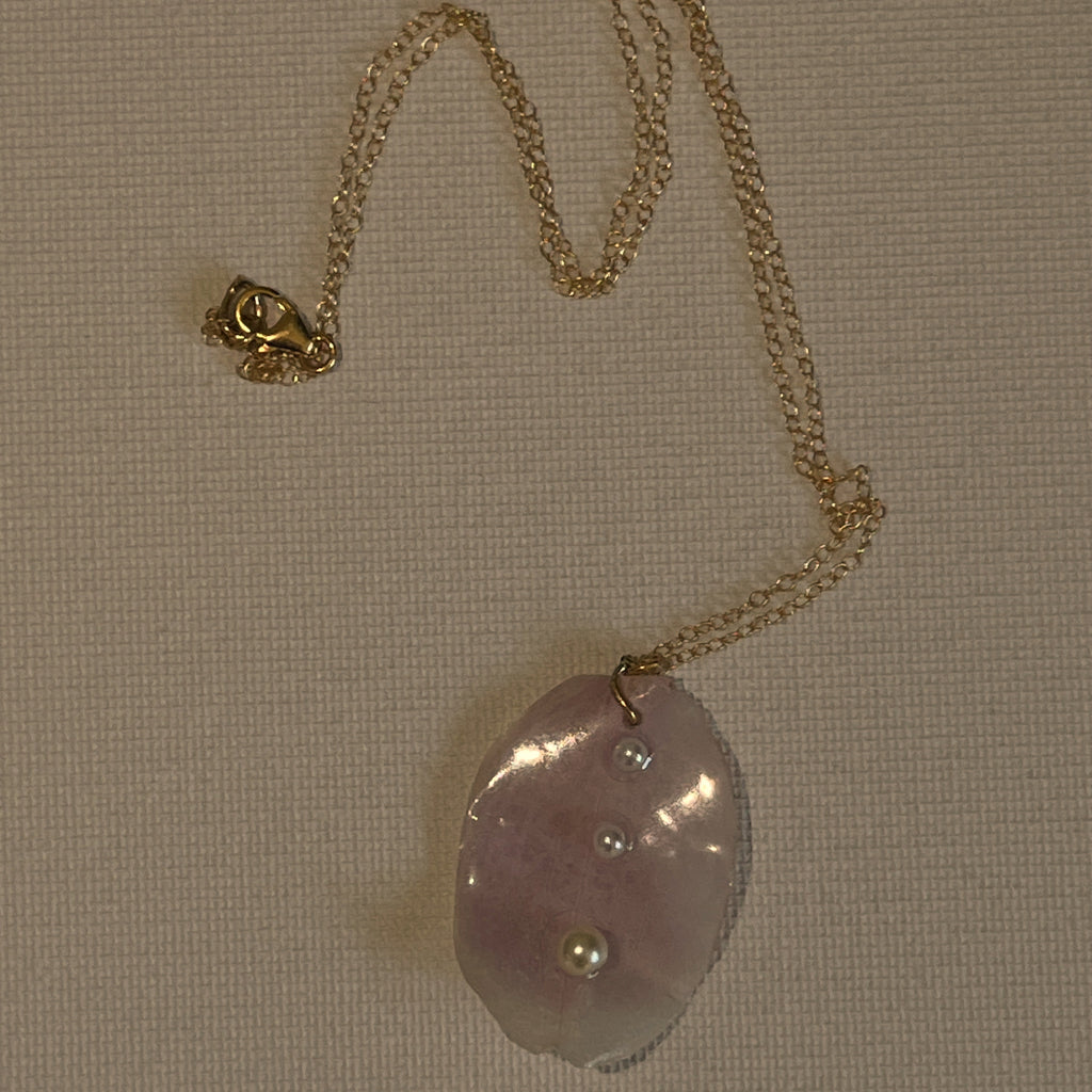Preserved Petal Necklace