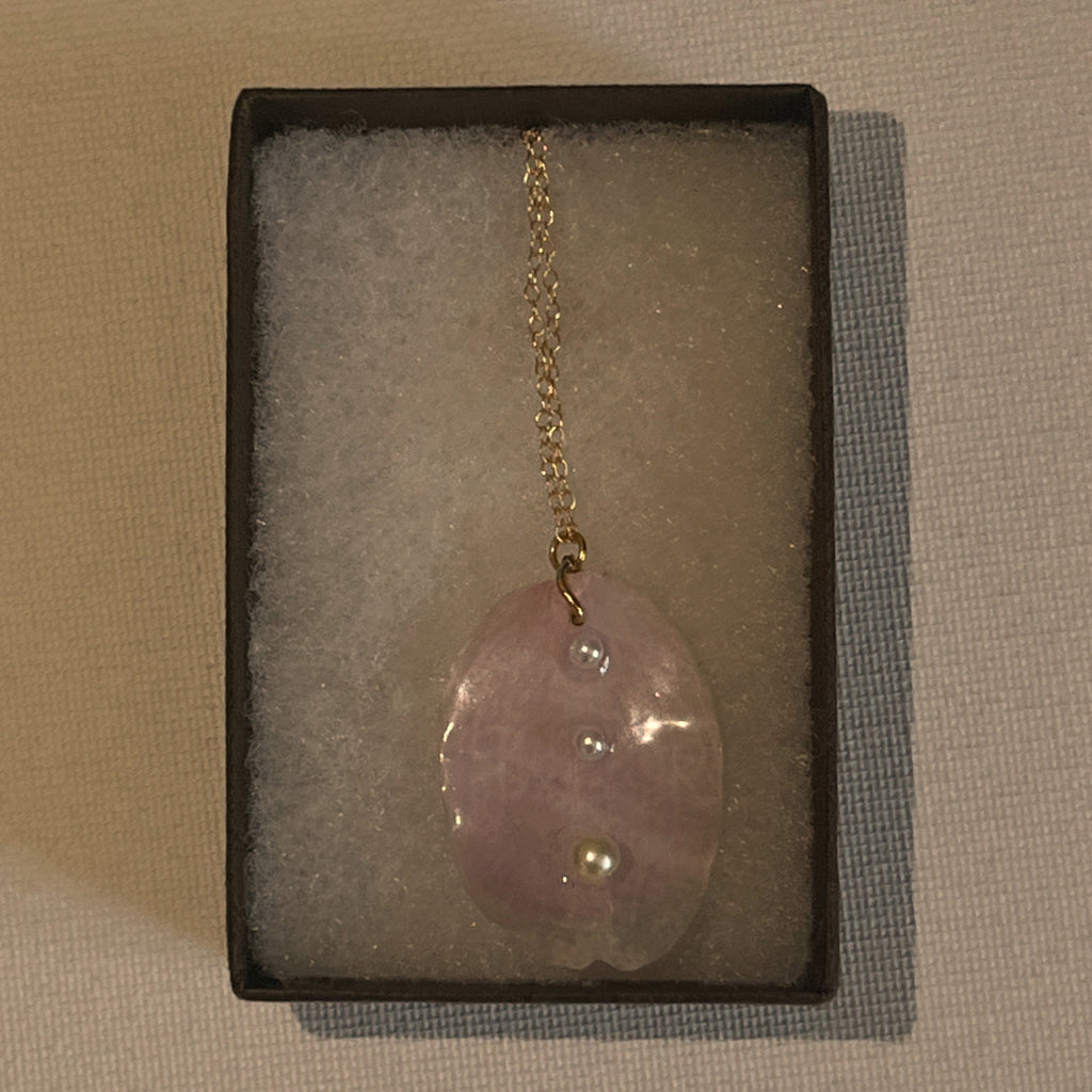 Preserved Petal Necklace